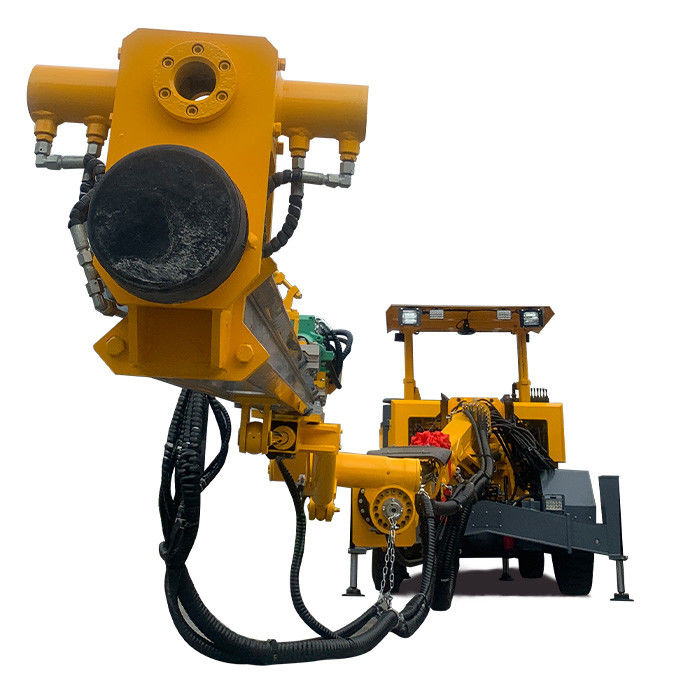 Φ43mm- Φ89mm Diâmetro de perfuração Jumbos de túnel para 0-12m Profundidade do buraco de perfuração e ≤15% de capacidade de escalada