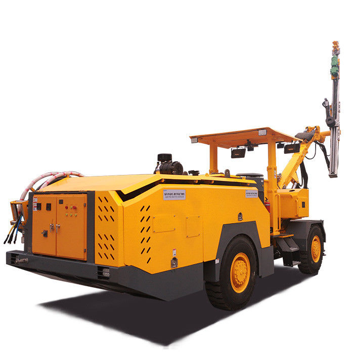 55kw Motor Power Tunneling Jumbos 0-12m Profundidade do buraco de perfuração Sistema totalmente hidráulico de perfuração de rocha