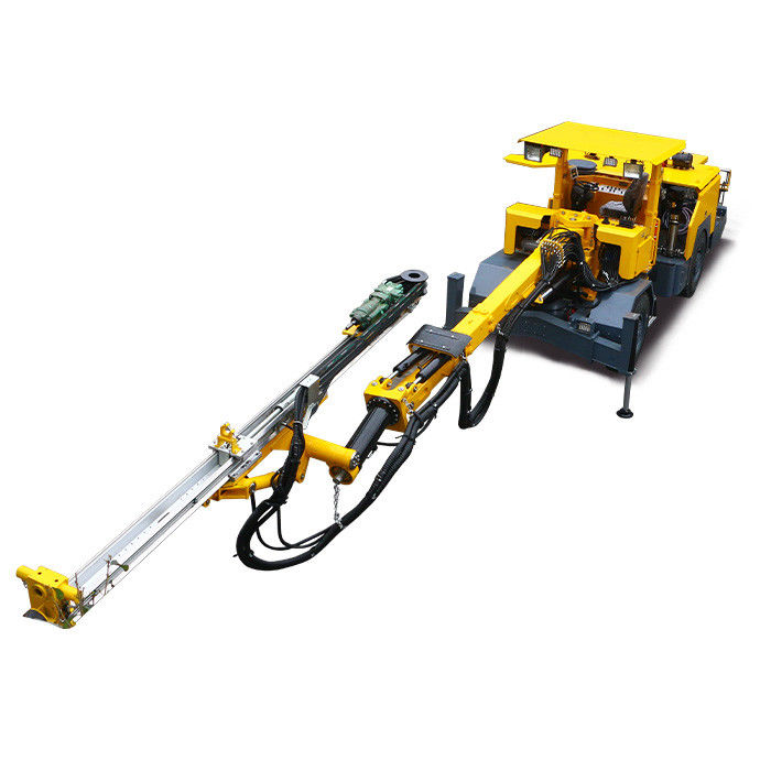 Capacidade de escalada ≤ 15% Máquina de perfuração jumbo Rotação positiva 135°/negativa 225° Especificações dos pneus 12.0*R20