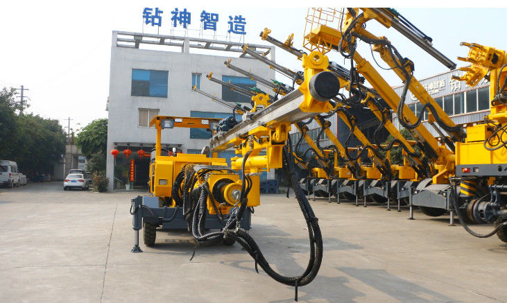 Equipamento de mineração subterrânea Túnel de rocha máquina de parafusos totalmente hidráulica usada para construção de túneis