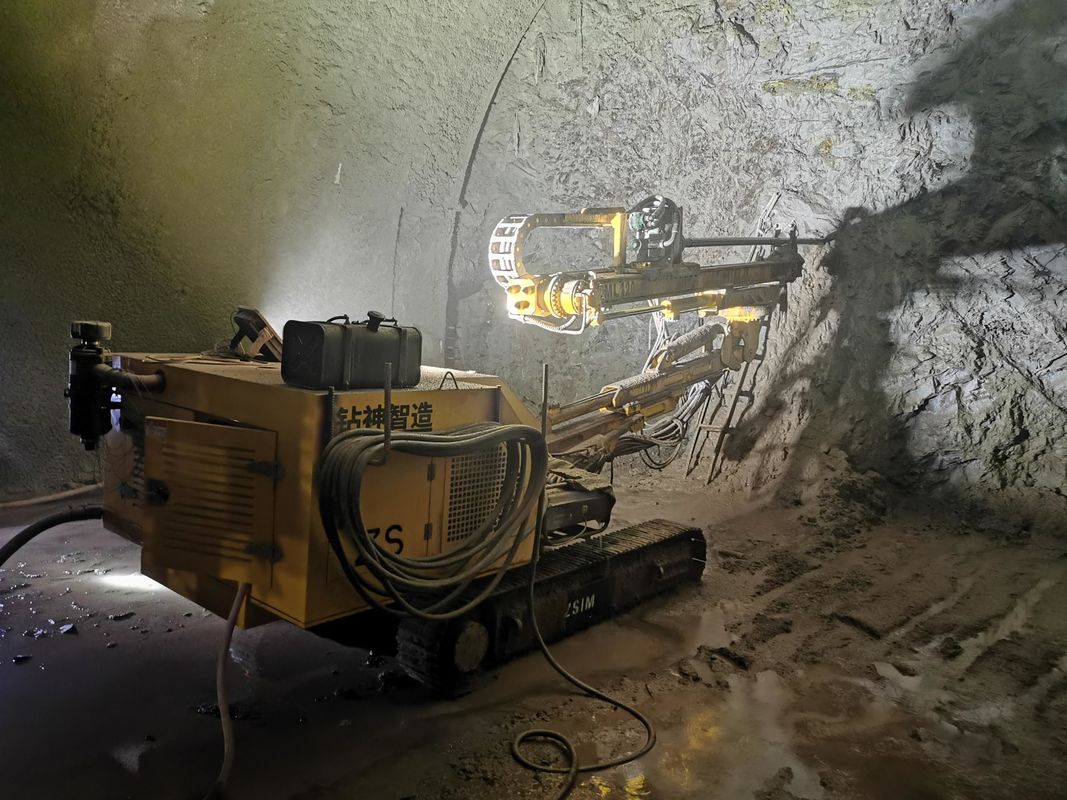 Perforação Perforação Construção de túneis Tipo de rastreador Perforação de rocha multifuncional Para construção de túneis